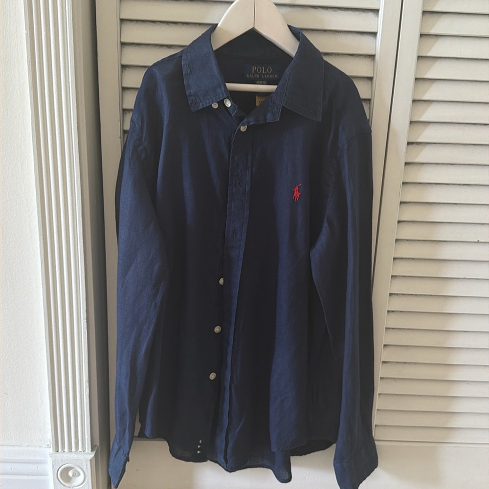 Ralph Lauren Polo Lauren shirt, boys medium size 10/12 worn once